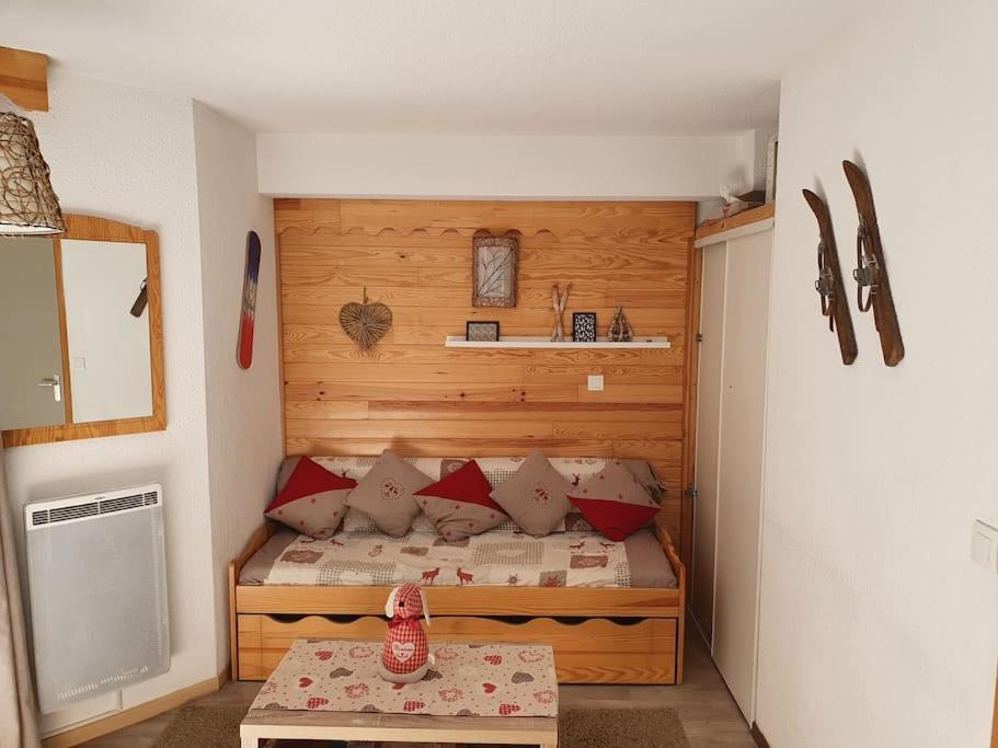 Spacieux Appartement 37M2-T3-Rdc-6 Personnes-100M Remontees Valmeinier Kültér fotó
